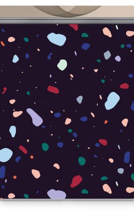 Dark Rounded Terrazzo