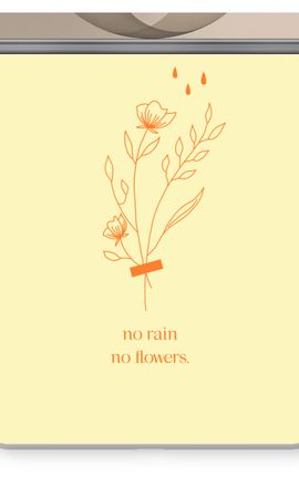No rain no flowers