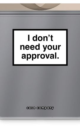 Don't need approval