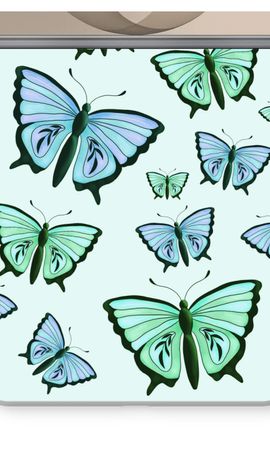 Blue & Green Butterflies