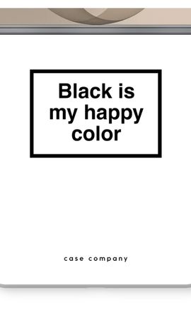 Black is my happy color