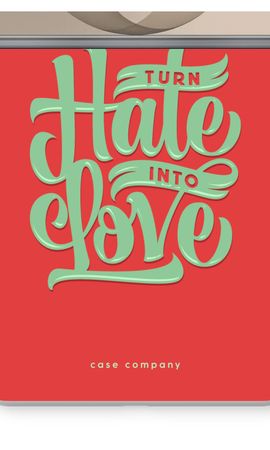 Turn hate into love