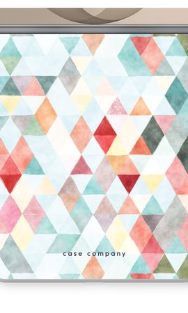 Coloured triangles pastel