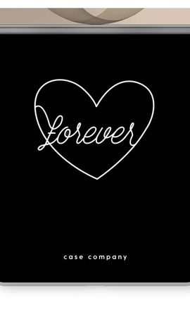 Forever heart black