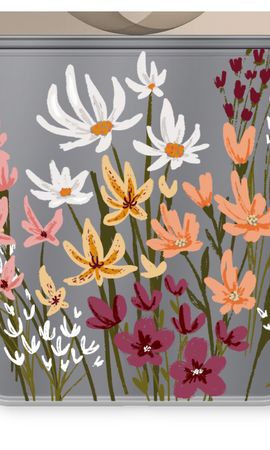 Painted wildflowers