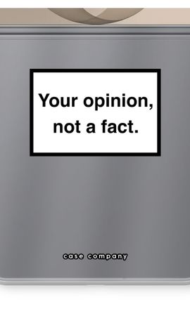 Your opinion