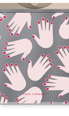 Hands pink