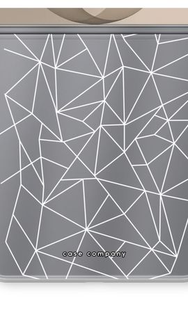 Geometric lines white