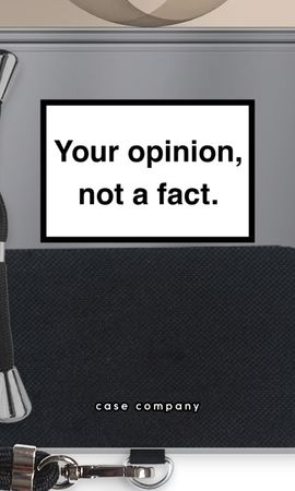 Your opinion