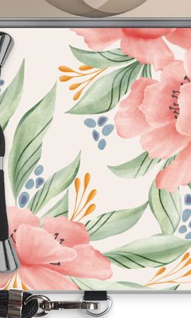 Zachtroze bloemen