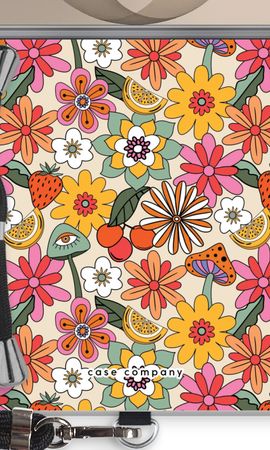 Retro Flowers N°2 - Yellow