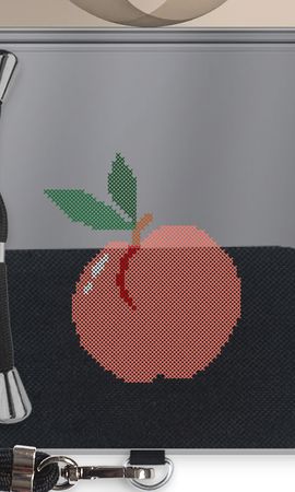 Stitched Peach
