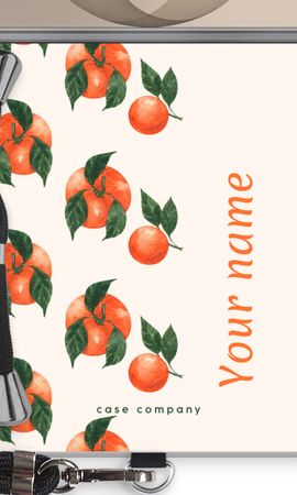 Namecase - Tangerine