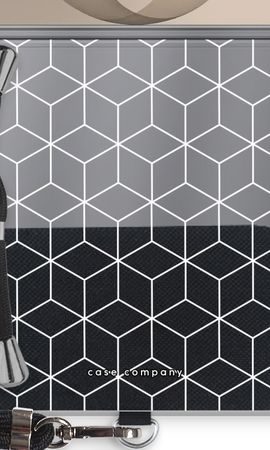 Cubes black and white