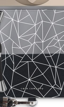 Geometric lines white