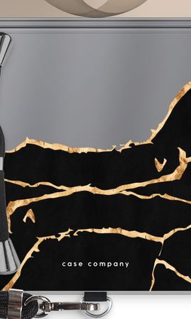 Gold marble