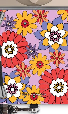 Retro Flowers - Purple