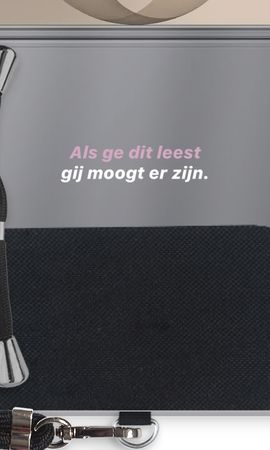 gij moogt er zijn