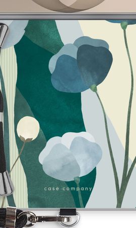 Misty blue bloom