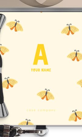 Sunny Butterflies Monogram