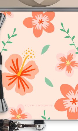 Tropical Pink Flowers