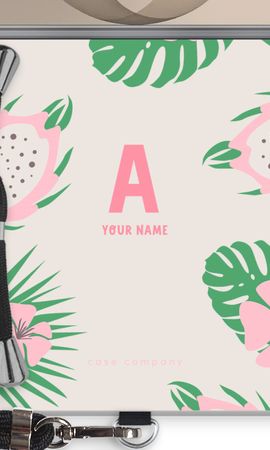 Jungle Blossom Monogram