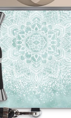 Boho White Mandala