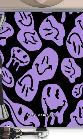 Melting Smiley - Purple