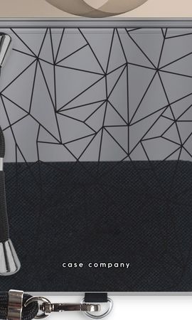 Geometric lines black
