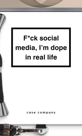 I'm dope