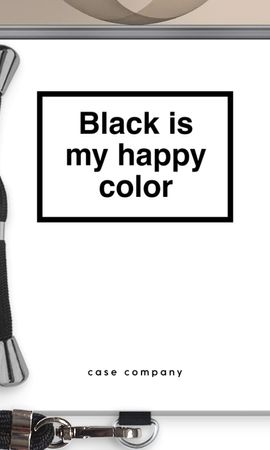 Black is my happy color