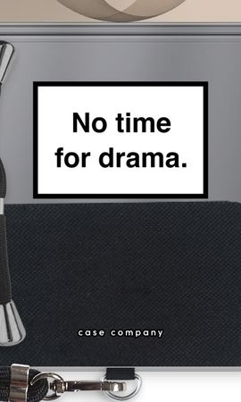 No drama