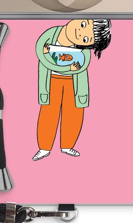 Fish hug