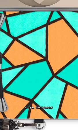 Stained glass - Orange