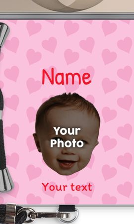 Personalized Face - Hearts N°2