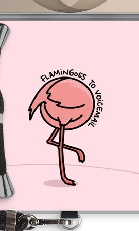 Flamingoes to voicemail