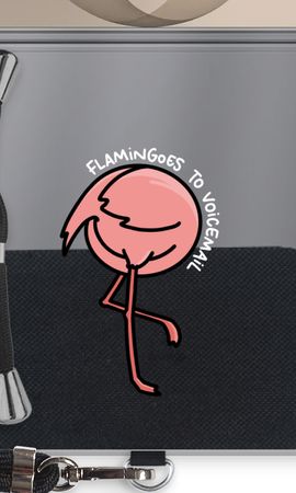 Flamingoes to voicemail