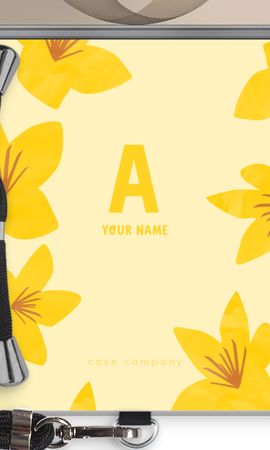 Sunny Blooms Monogram