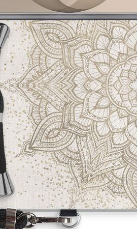 Boho golden mandala