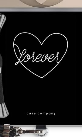 Forever corazón negro