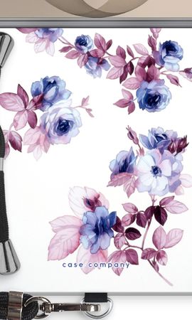 Water paint flowers
