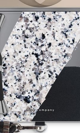 Speckled marble
