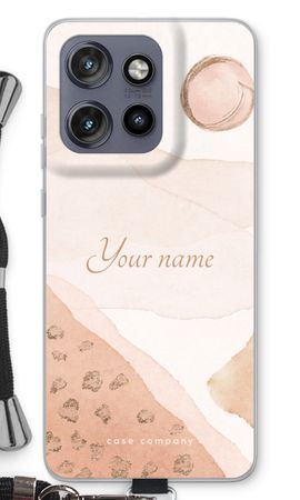 Gold Spots Namecase - Blush