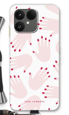 Hands pink