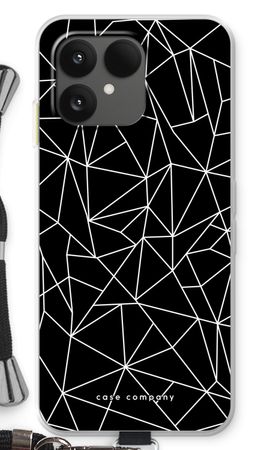 Geometric lines white