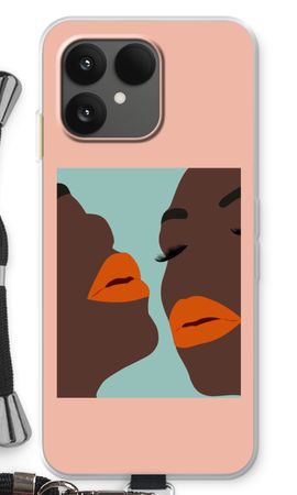 Orange lips