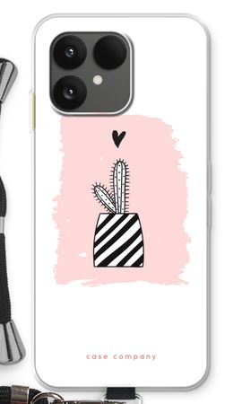 Black and white cactus