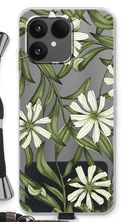 White flower pattern