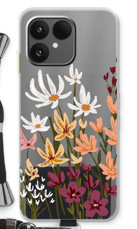 Painted wildflowers