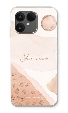 Gold Spots Namecase - Blush
